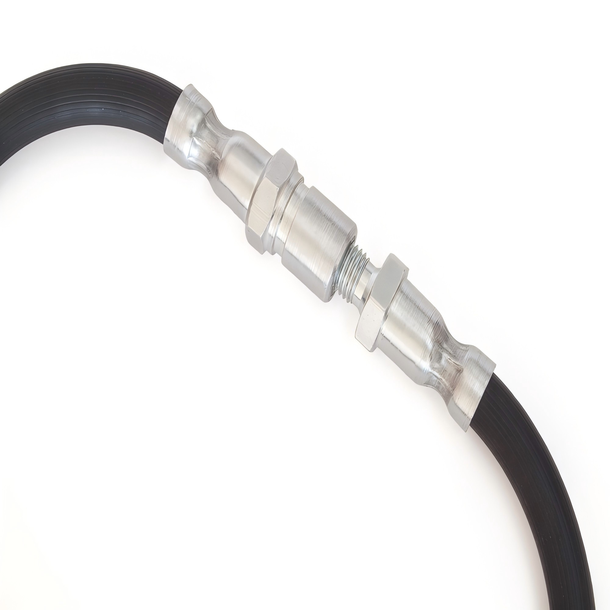 High-Pressure Brake Hose with Metal Fittings