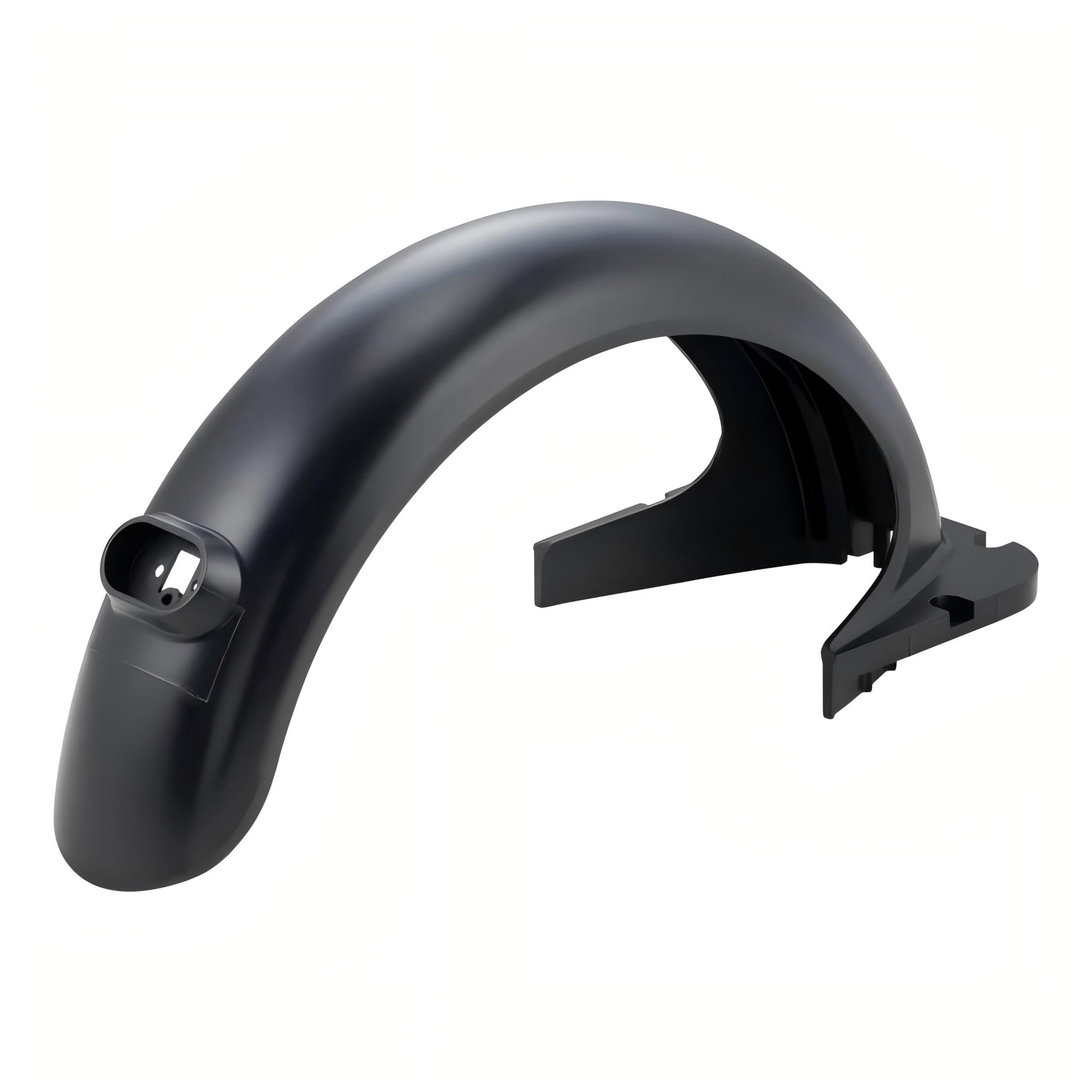 Black Scooter Rear Mudguard with Light Mount