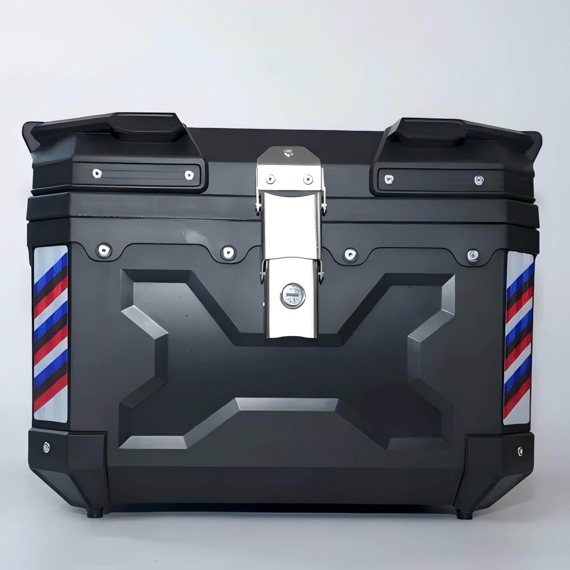 Matte Black Adventure Motorcycle Top Case