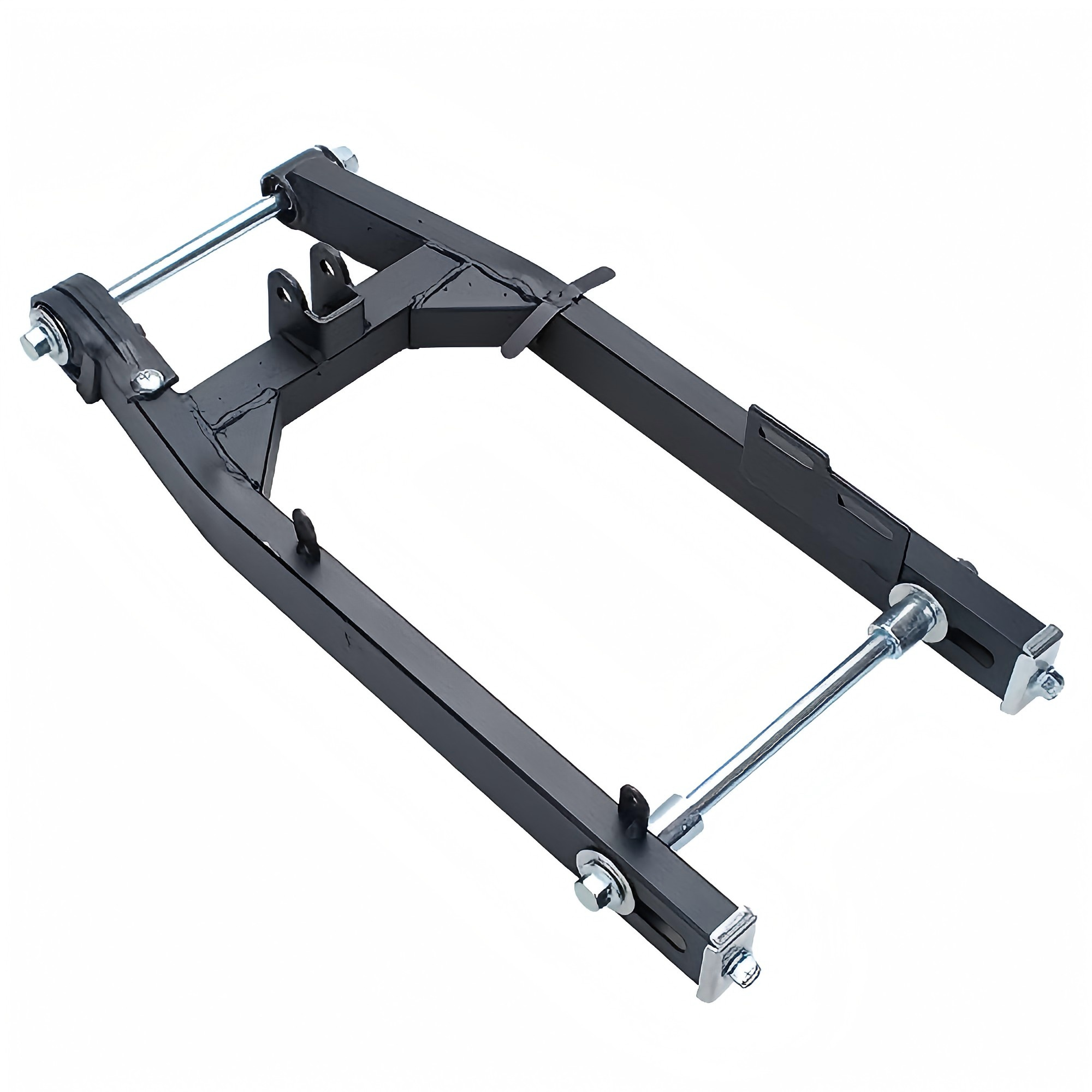 Black Steel Rear Swingarm with Axles
